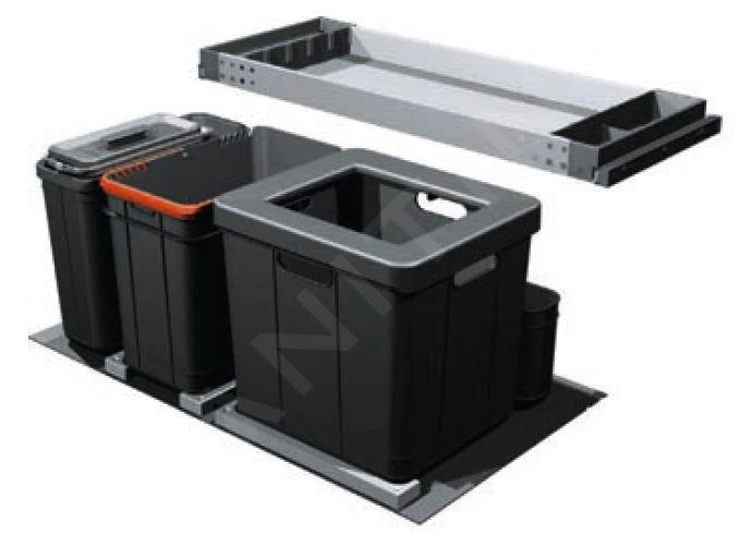 Franke Sorters - Composta 350-90 Inbouw Prullenbak 121.0307.528 2 Franke Sorters - Composta 350-90 Inbouw Prullenbak 121.0307.528