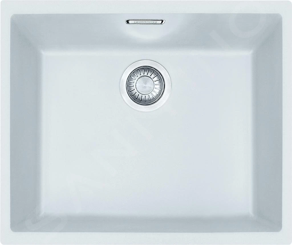 Franke Sirius - SID 110-50 Tectonite Spoelbak, 525x440 Mm, Wit 125.0363.788 3 Franke Sirius - SID 110-50 Tectonite Spoelbak, 525x440 Mm, Wit 125.0363.788