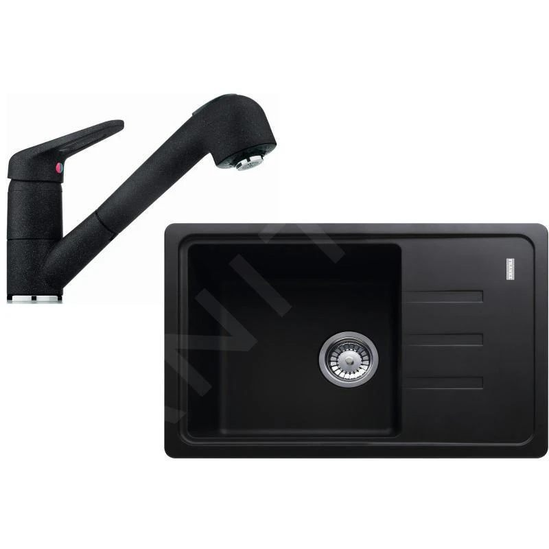 Franke Sets - Keukenset G118, Fragraniet Spoelbak BSG 611-6 + Kraan FC 9547.071, Onyx 114.0440.846 3 Franke Sets - Keukenset G118, Fragraniet Spoelbak BSG 611-6 + Kraan FC 9547.071, Onyx 114.0440.846