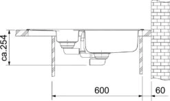 Franke Euroform - RVS Spoelbak EFN 651-78, 780x475 Mm 101.0250.587 -Franke e9c517d3e8184816ba2ff441