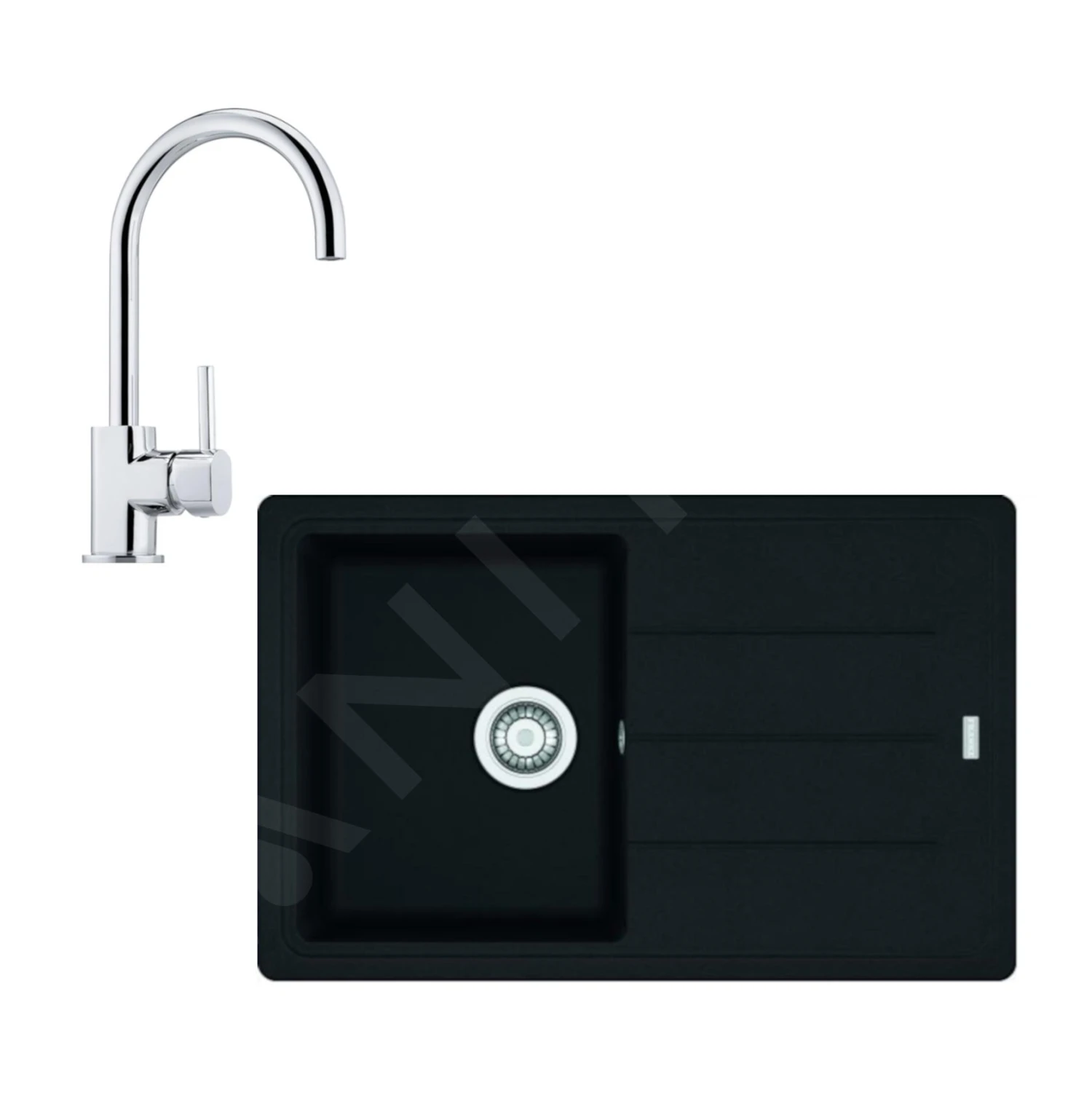 Franke Sets - Keukenset G56, Fragraniet Spoelbak BFG 611-78 En Keukenkraan FC 650.031, Mat Zwart 114.0675.665 3 Franke Sets - Keukenset G56, Fragraniet Spoelbak BFG 611-78 En Keukenkraan FC 650.031, Mat Zwart 114.0675.665