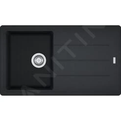 Franke Basis - BFG 611-86 Fragraniet Spoelbak, 860x500 Mm, Onyx 114.0494.913