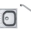 Franke Sets - Set N72, Rvs Spoelbak OLN 611-63 En Keukenkraan FB 250.031, Rvs/chroom 101.0618.833 -Franke f28213b34a60515f1b86d457