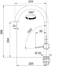 Franke Active - Keukenkraan FN 4089.031, Chroom 115.0653.395 -Franke fb03b8d512ecdb268684258e 1