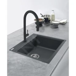 Franke Maris - Keukenkraan FP 6698.901 Met Uittrekbare Sproeikop, Mat Zwart 115.0576.698 -Franke fec133692e2bd4d14be1765a